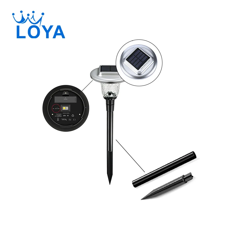 High Hot 60 Degree Temperature Applicable Solar Post Light Garden Outdoor Solar String Flower-shaped Lights Garden