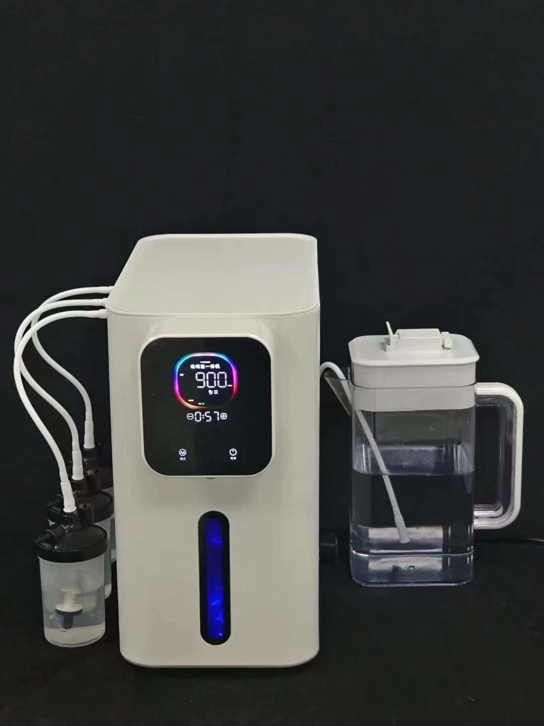 Double Use 2000ppb High Concentration Rich Hydrogen Water Purifier Breathing Machine