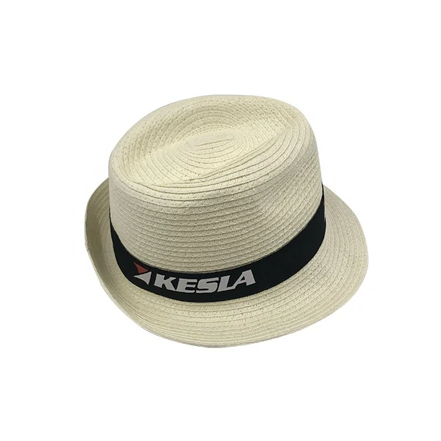 cheap wholesale Custom logo western fashion womans summer sun beach unisex paper straw hat