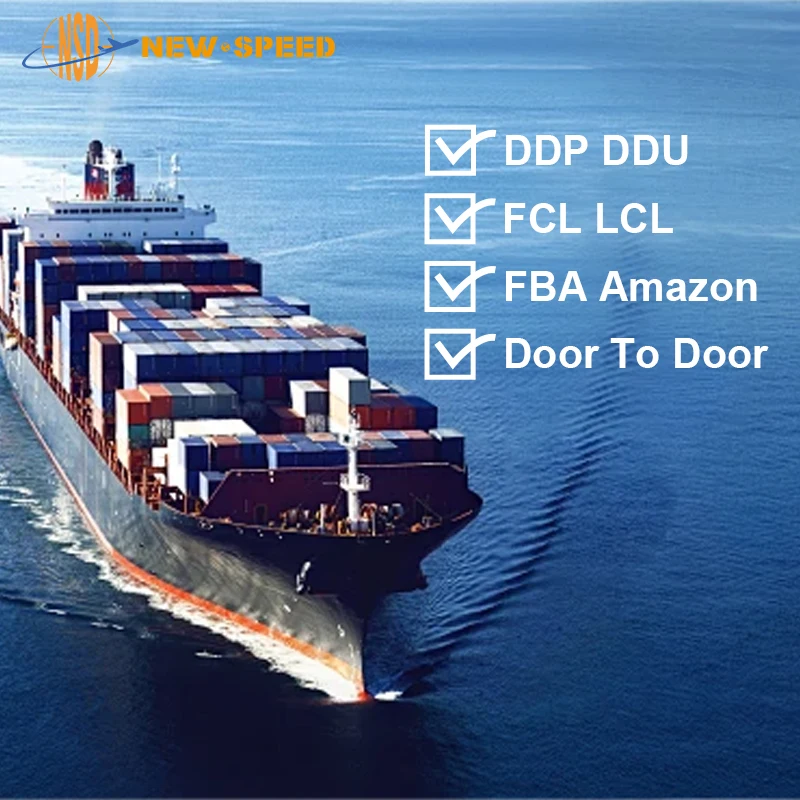 NEW SPEED Convenient One-Stop Service Reliable Freight Forwarder China DDP DDU FCL Sea Shipping Agent From China To  America