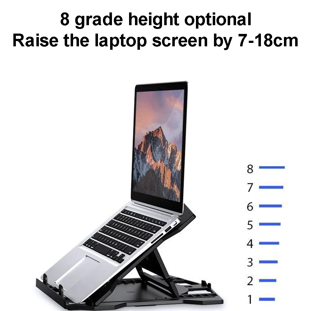 Для MacBook планшетный компьютер аксессуары 2 в 1 портативный складной 12 дюймов до 16 подставка для ноутбука с
