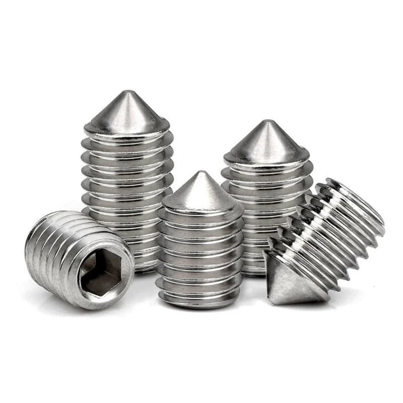 High Precision Stainless Steel Hexagon Socket Set Screws Hexagon Socket Set Screw