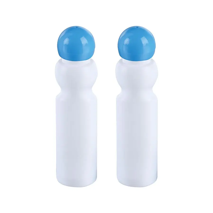 White Plastic Sponge Applicator  Bottles with Simple Cap