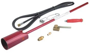 Uweld Heating Torch Kit for Melting Snow and Burning Grass Durable Brass Material Easy to Hold