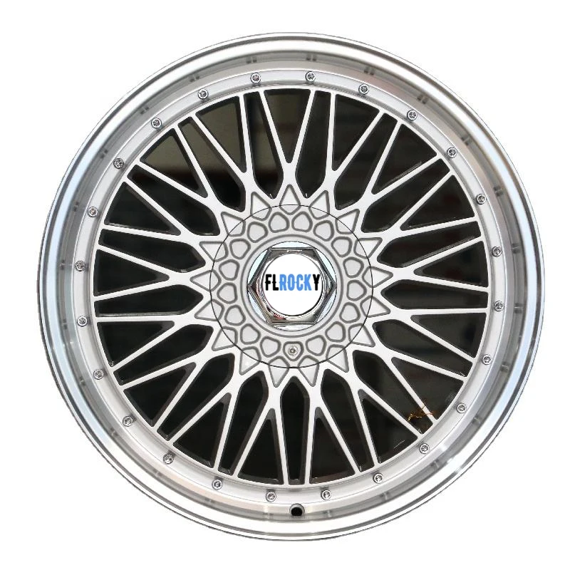 Best Selling 15 16 17 18 19 Inch Pcd 4/5X114.3 4/5x100  Silver Casting Alloy Wheels Car Rims With Et30-45