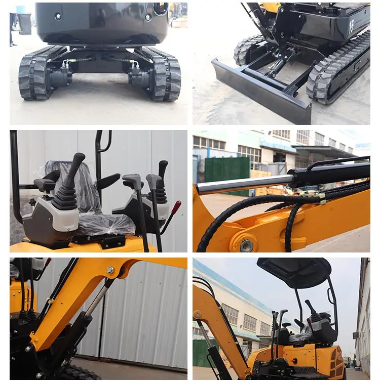 Free Shipping Mini Excavator EPA Engine 1.5 Ton Crawler Micro Digger 1 ton 2 ton Hydraulic Farm Small Excavator For Sale