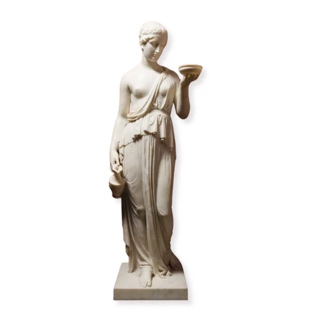 Good Price Hebe by Bertel Thorvaldsen Whole Sale Statue Decoration Packed in Wooden Case From Vietnam Manufacturer