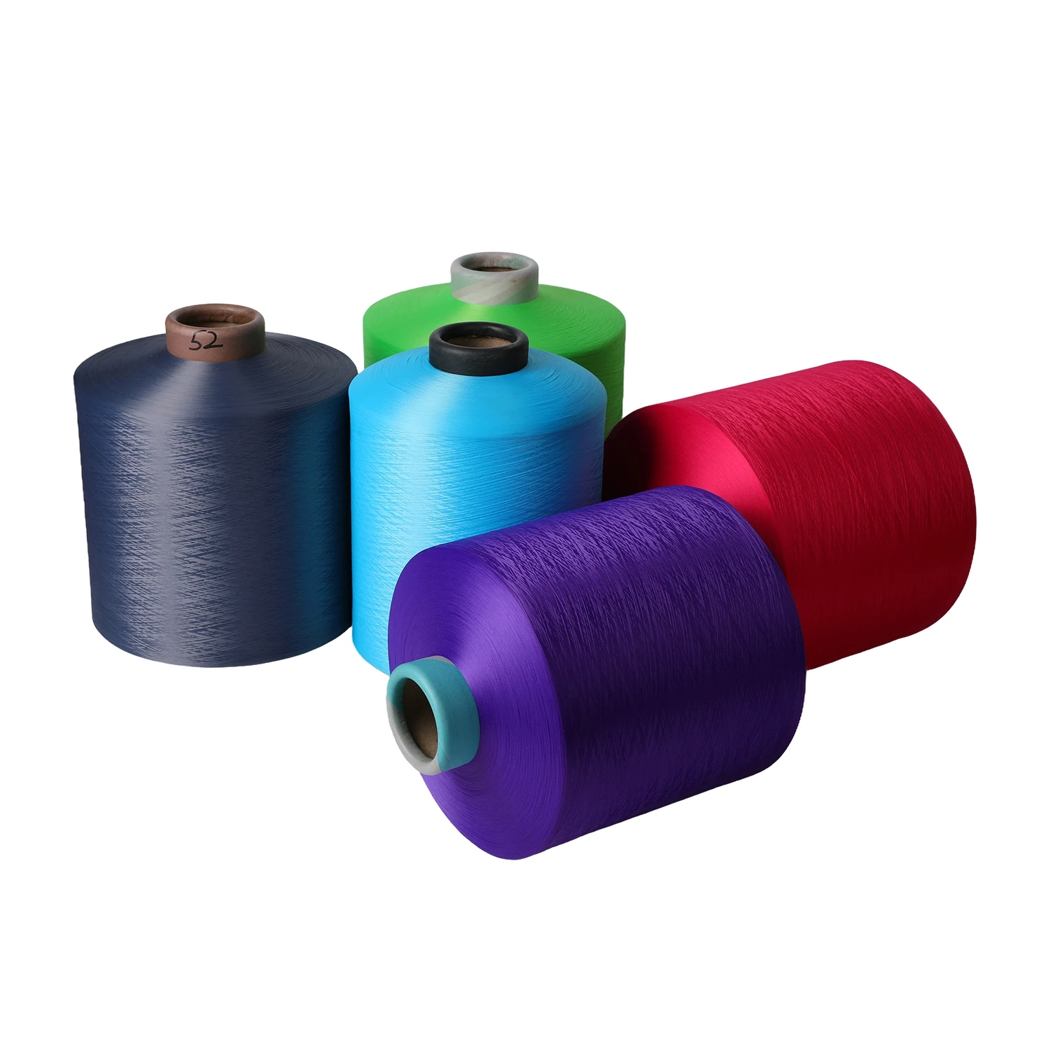 Hot Selling Polyester Air Covered Spandex Yarn Polyester High Tenacity Covered Yarn For Knitting Sport Sock