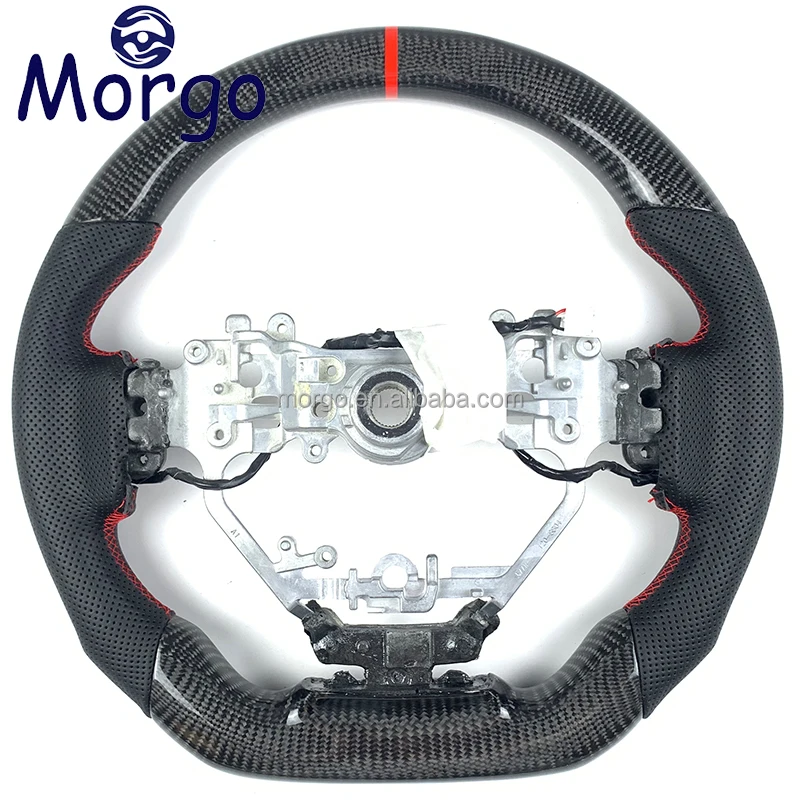 Custom Carbon Fiber Steering Wheel fit for Lexus IS NX ISF CT GSF Car Steering Wheel