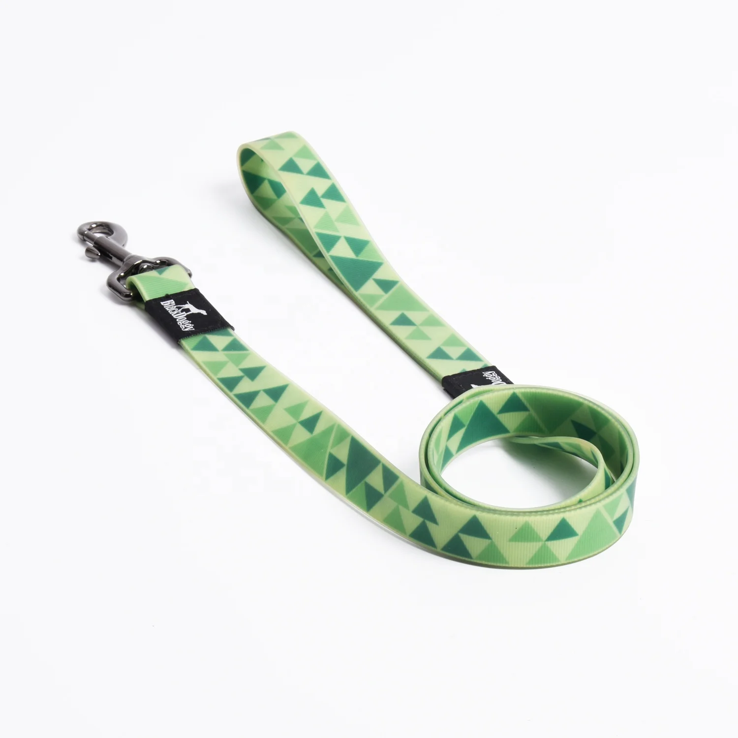 BlackDoggy CN Waterproof PVC Rubber Dog Chain Dogs Leash Walking  Accessory for Pet