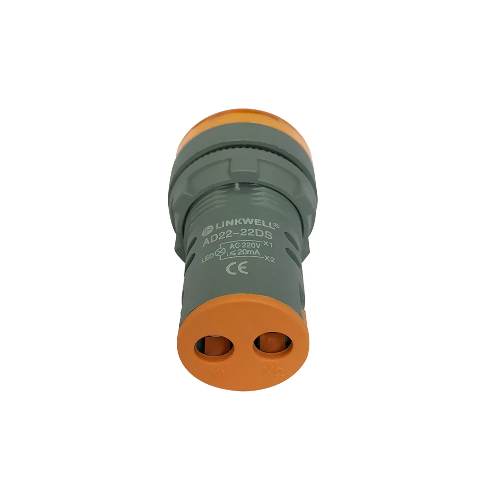  AD22-22DS AC220V DC Буш Кнопка светодиодная сигнальная лампа Лифт Световой