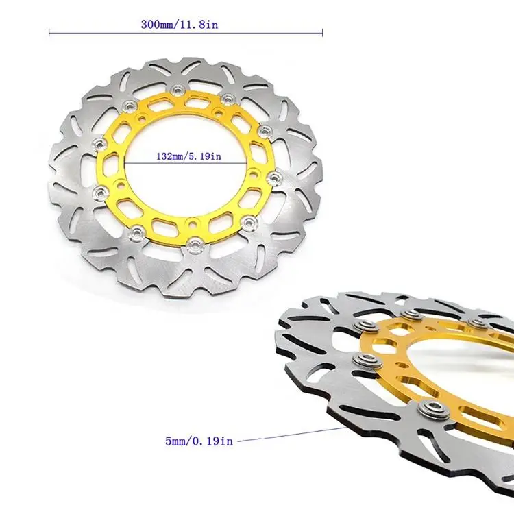 Factory OEM  300mm Increase Motorcycle  front brake disc brake rotor for  YAMAHA YZF-R15 V3