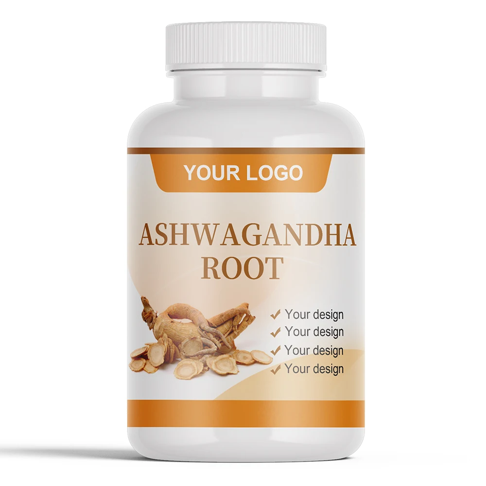 OEM/ODM добавка с собственной торговой маркой экстракт органический веганский ашваганды таблетки в капсулах