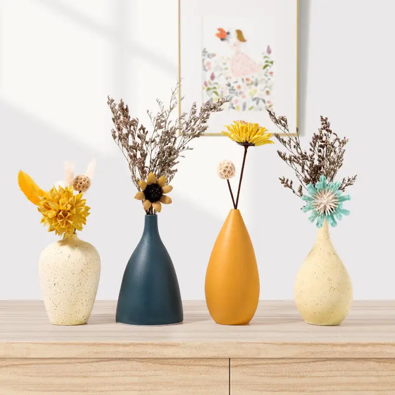 Cheap Wholesale Custom Luxury Vase Decoration Ins Nordic Creative Ceramic Flower Vase For Home Decor