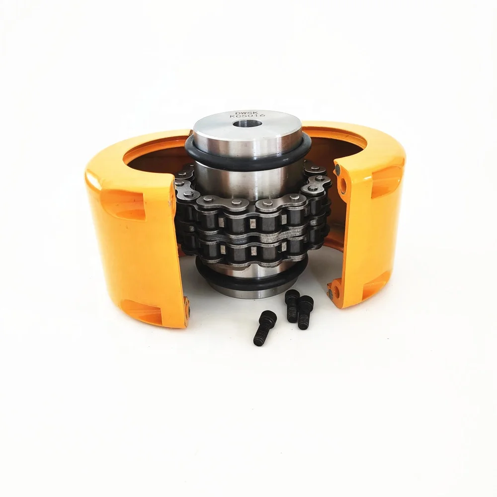 
C45 steel KC type roller chain coupling 