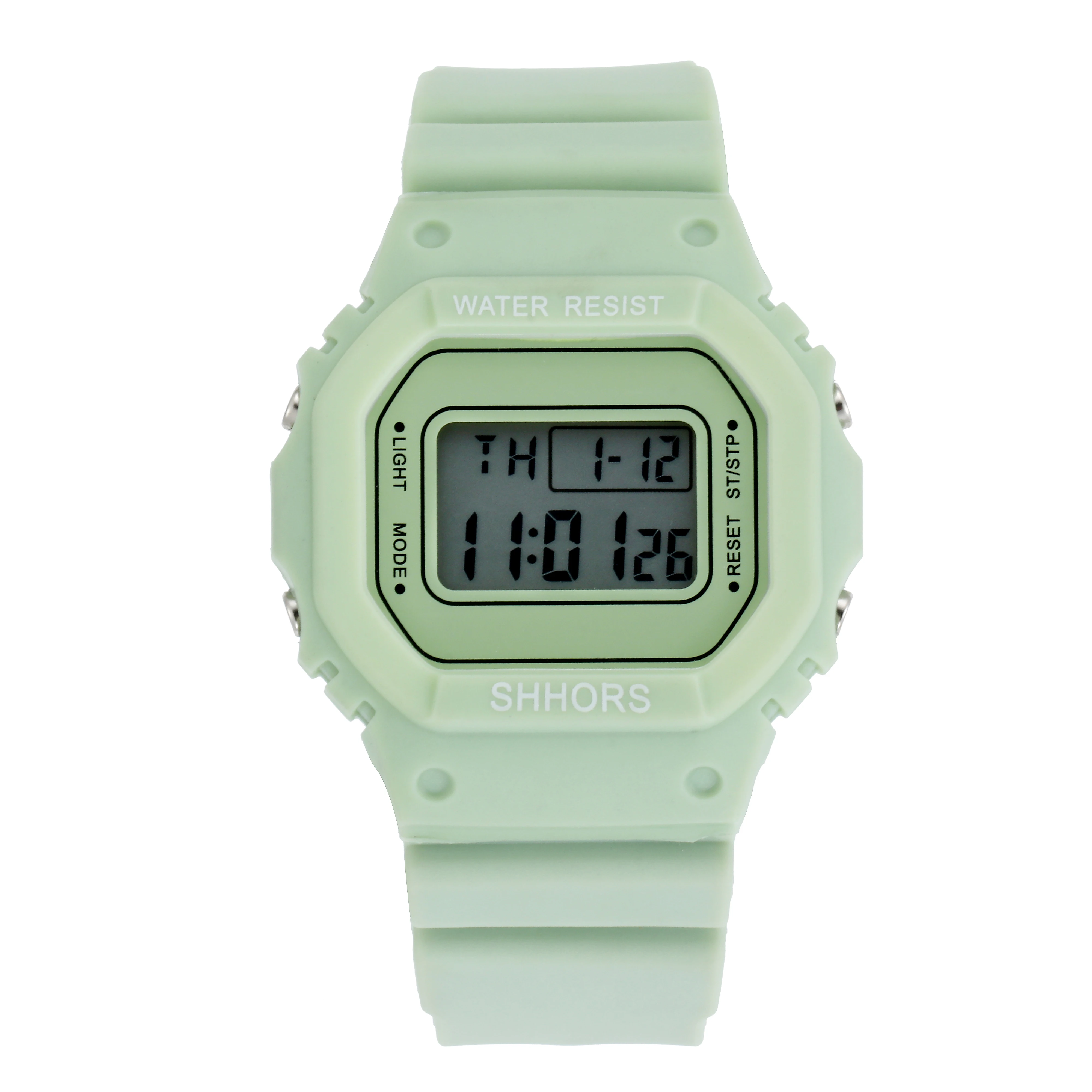 Hot Selling  Silicone  simple sports   Wrist Watch LED Clock  boy  Sport waterproof Digital  watch for kids