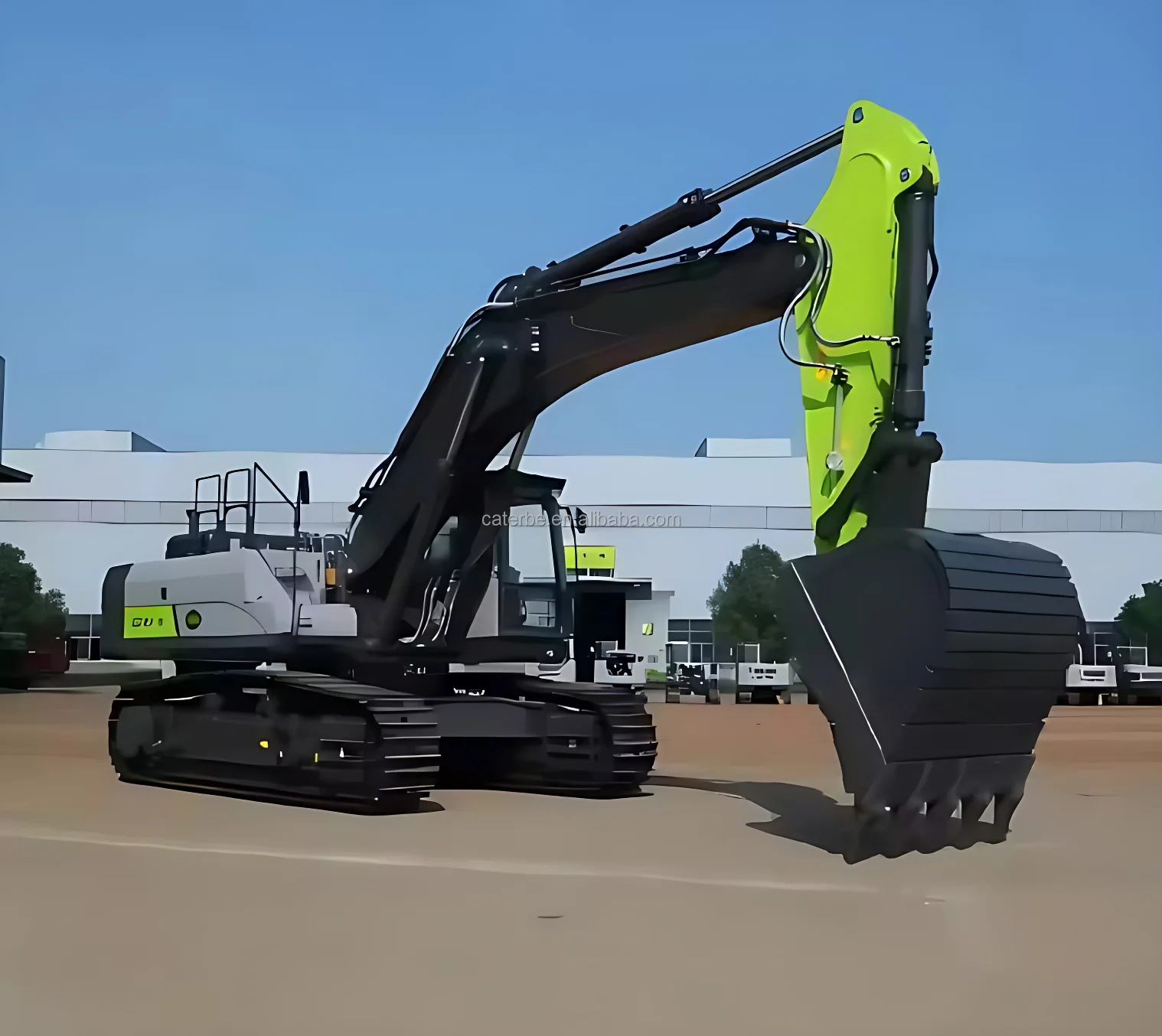 Карьерный экскаватор 75 тонн 3 6-5 4 ковш EPA ДВИГАТЕЛЬ ZE750G