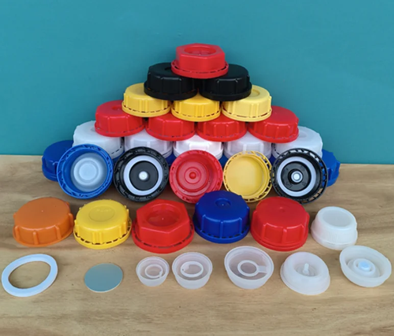 Wholesale Factory Manufacturer Thickened Food Grade HDPE 38mm 53mm  60mm Plastic Screw Lid For 10-30L Jerry Can