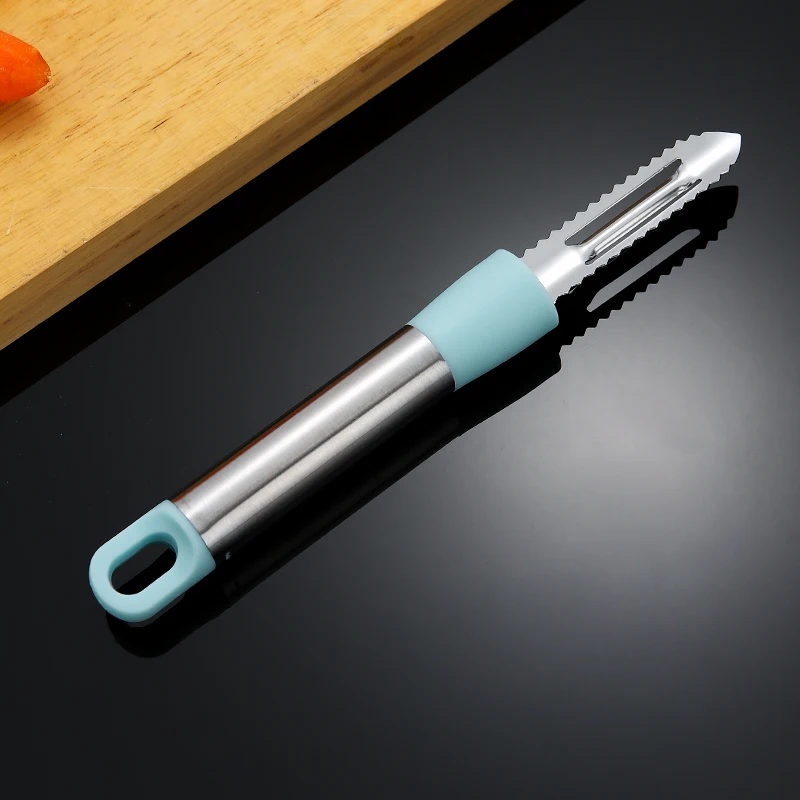 Daily Use Multifunction Garlic Peelers Stainless Steel Easy Handle Peeler Vegetable