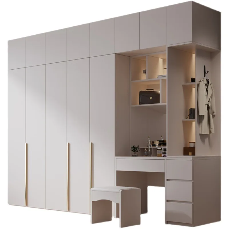 Custom high quality wooden bedroom closet wardrobe modern wardrobe