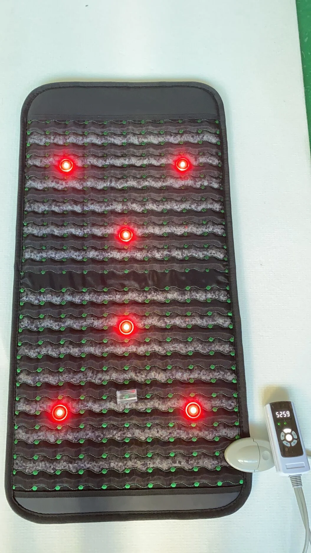 Far Infrared Pain Relief Body Massage Crystal Heating Mat Bio Amethyst Infrared Mat