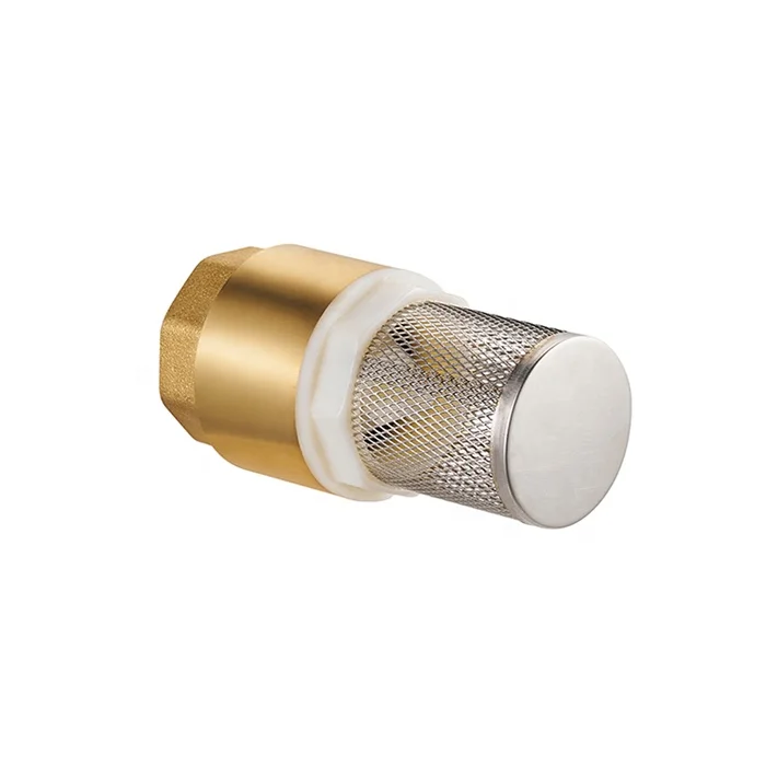 Factory Price Brass Forged Check Valve with Stainless Steel Filter  BJ80012