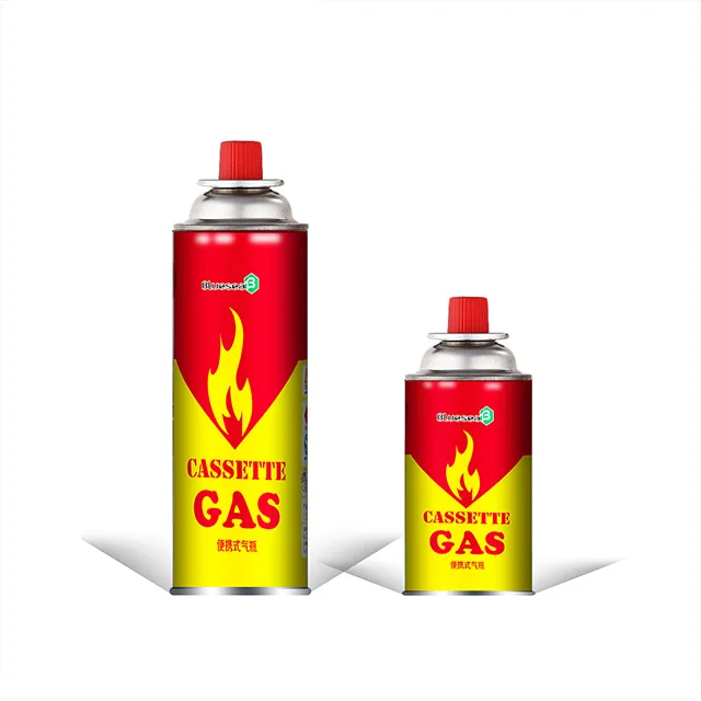 Factory direct camping hiking picnic portable cassette stove cassette gas cartridge for camping bbq