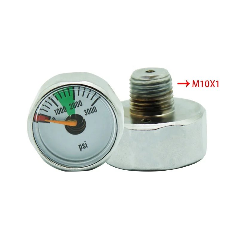 Hot sale 3000 Psi Pressure Gauge Co2 for Air Tank Or Regulator