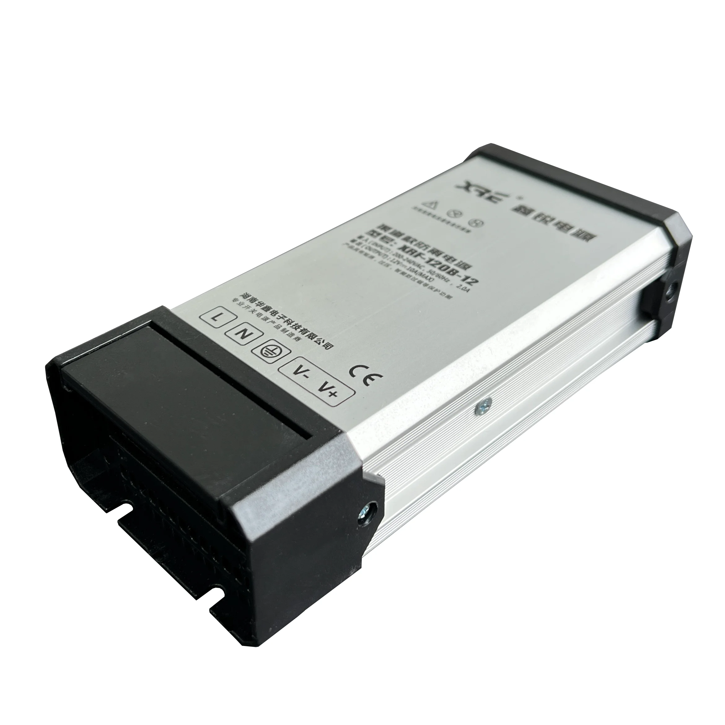 XRF-120B-12(NEW) Economical Outdoor LED switching IP62 8.3A 12V ac to dc LED driver for sign 12v 120w rainproof supply