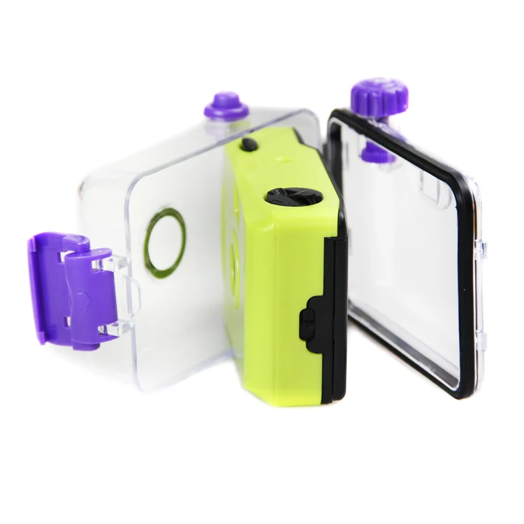 Fashion popular cheap reusable colorful plastic35mm film camera lomo