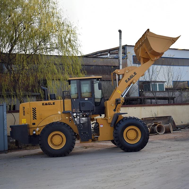 Hot Selling China Top Factory Price Earth Moving Machinery 5ton Articulated Wheel Loader ZL956 3cbm Bucket