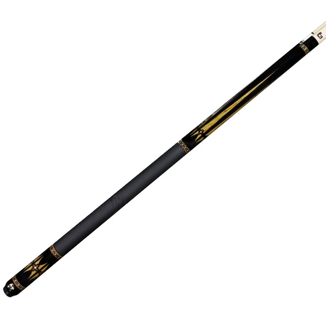 Peri pool cue P-D02  Canadian Hard  Maple Shaft with  Black Lychee grain leather Wrap Billiard Pool Cue free shipping