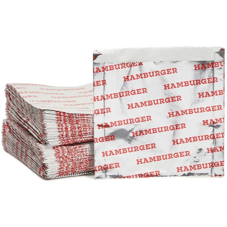 Hot Dog Foil Biodegradable Rotisserie Chicken Bags Paper Carry Doner  Chickend Kebab Chicken Fried Packaging Bag