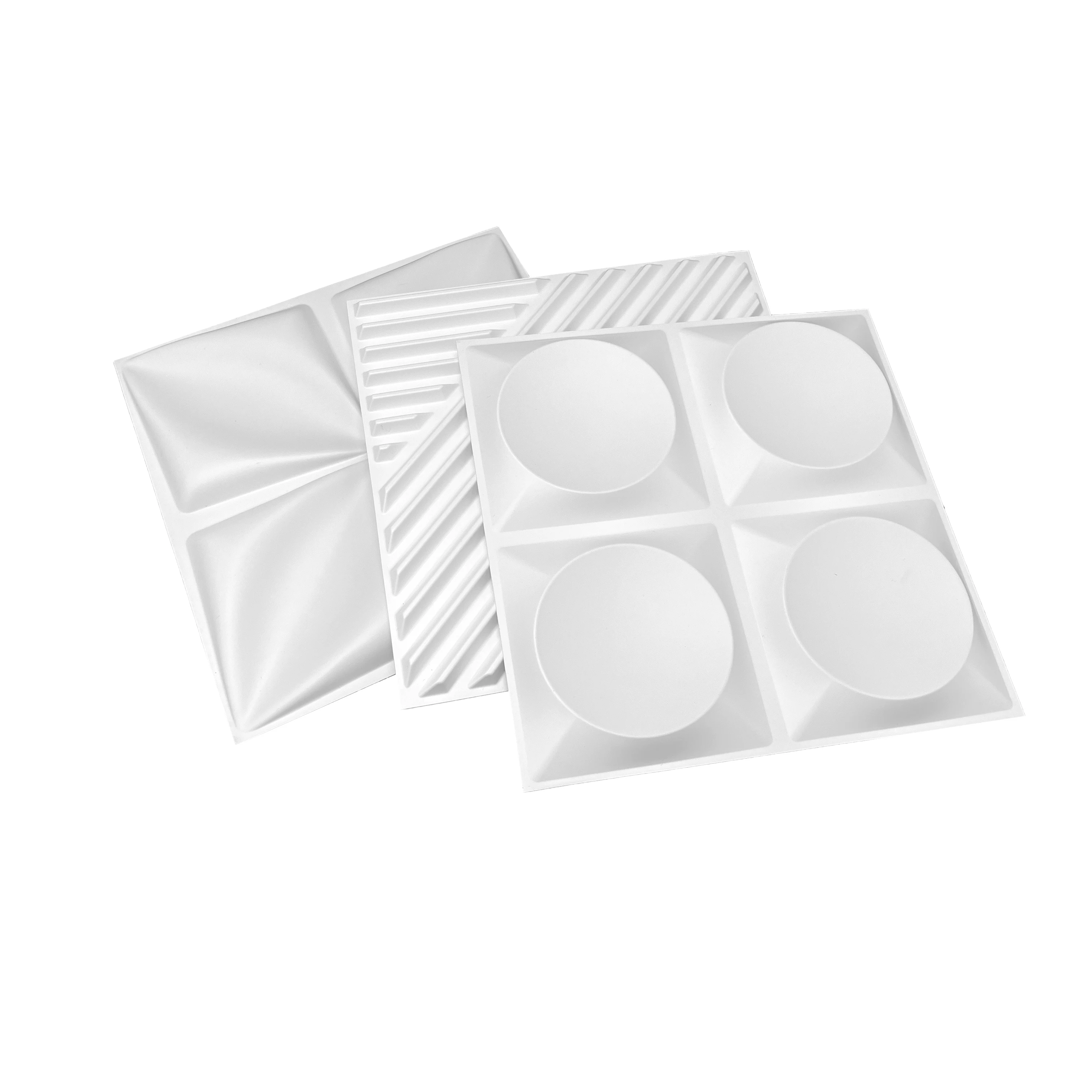 30*30 cm waterproof  3D pvc wall panel interior wall decoration