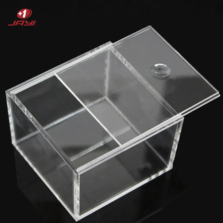 \t acrylic sliding lid box