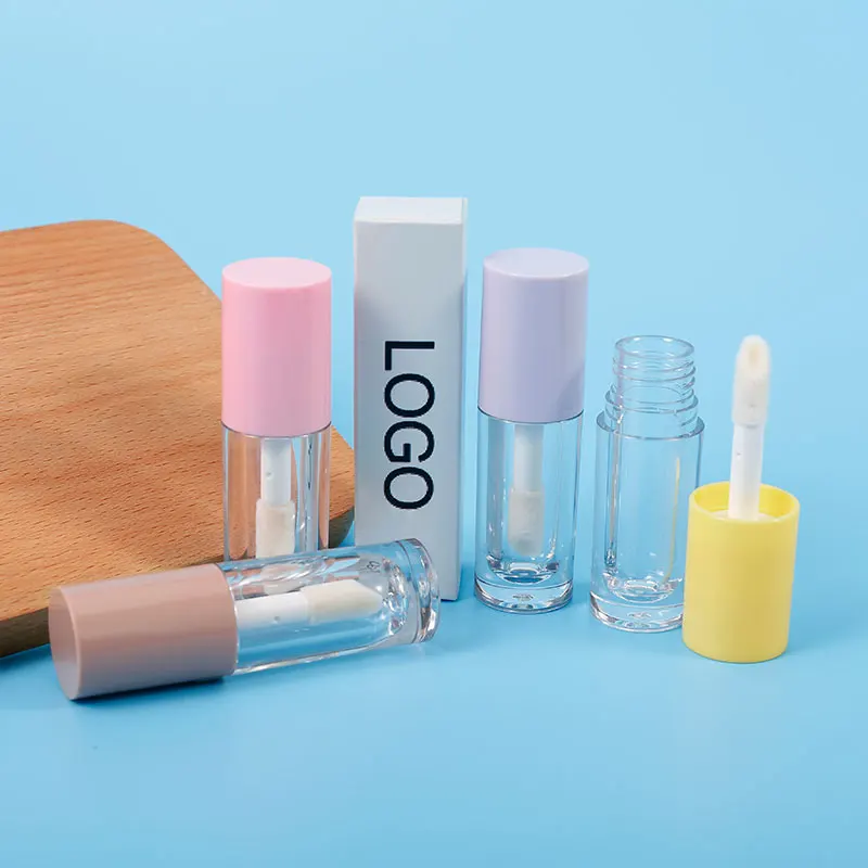 
custom labeled lip gloss tubes , empty transparent lip gloss tubes , fat brush lip gloss tube custom 50 