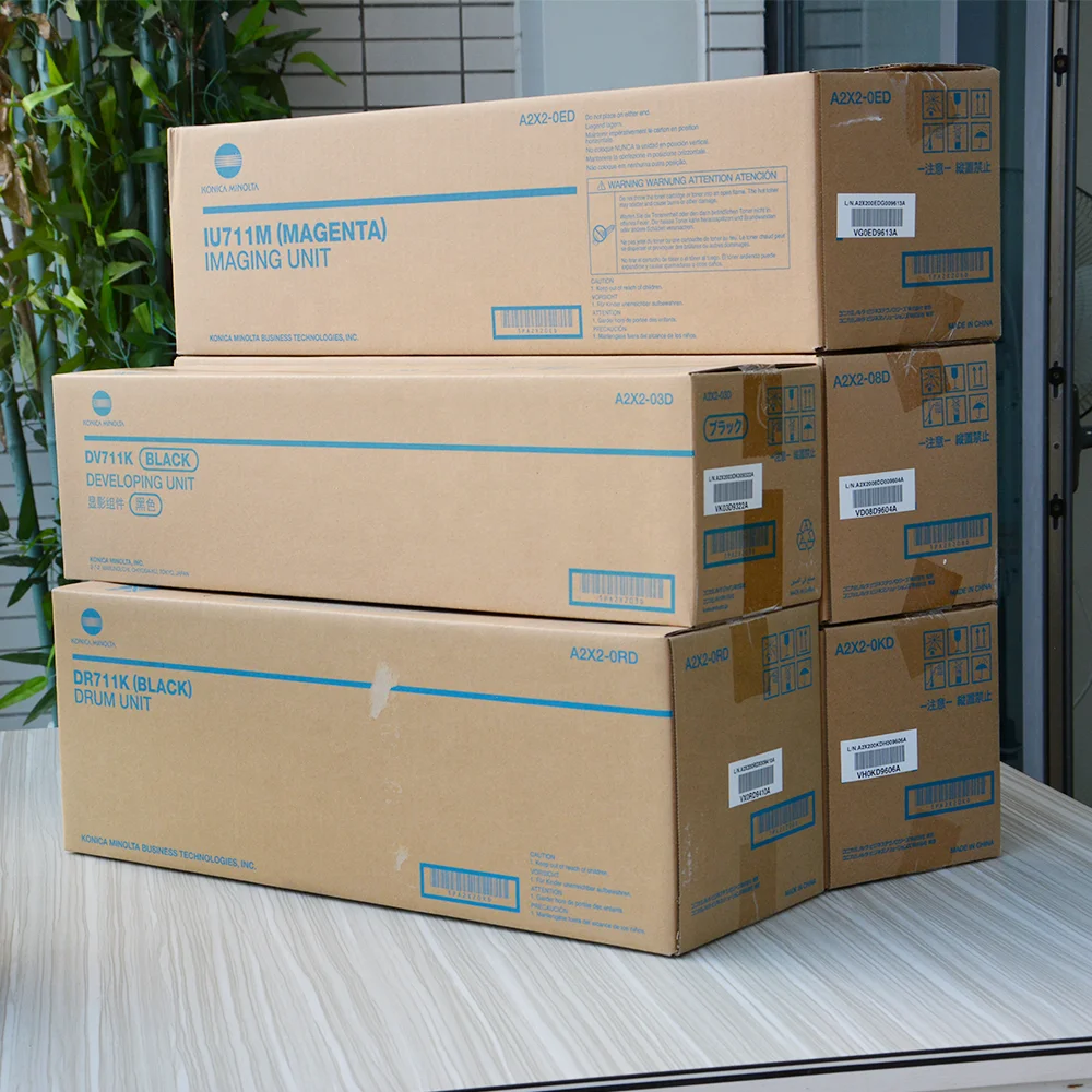 Original IU711 Drum Unit C654 C754 Imaging Unit For KONICA MINOLTA BIZHUB Copier Spare Parts With Developer