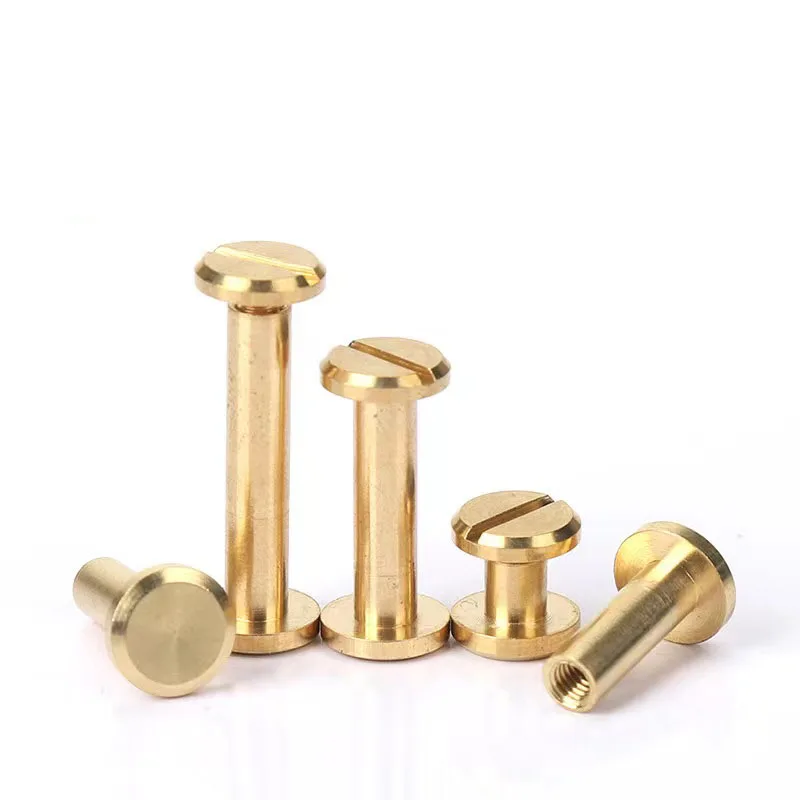 New Product Industrial Household Imprint Brass Binding Screw Post Brass Chicago Screw