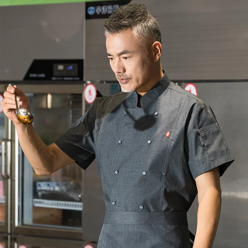 factory custom waiter waitress chef uniform restaurant hotel bar kitchen clothes