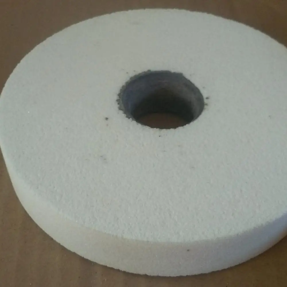 China Ceramic dish grinding wheel white color aluminium oxide