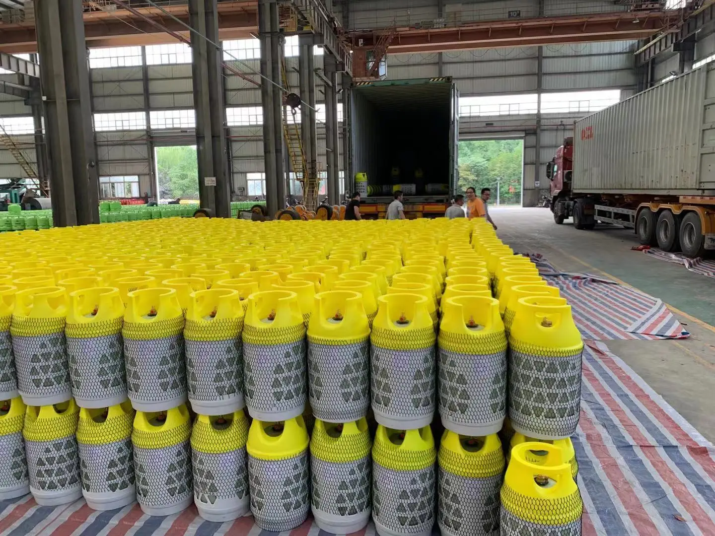 Good quality plastic fiber LPG  composite cylinders