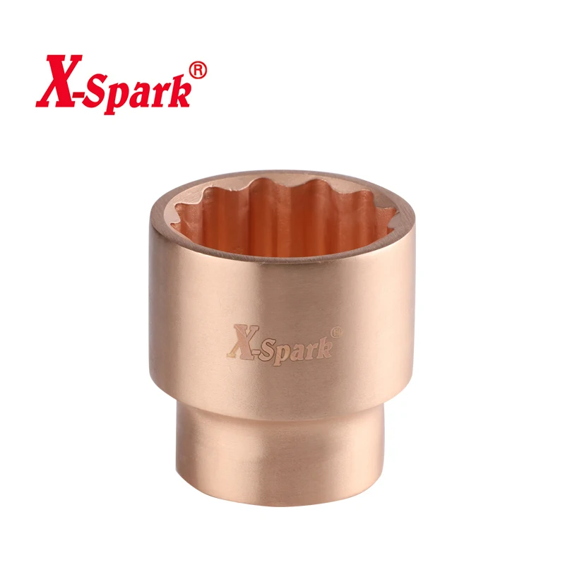 X SPARK Non-sparking Socket Spark Resistant Industrial Grade 1 2 Inch  Socket 3 4inch 1inch