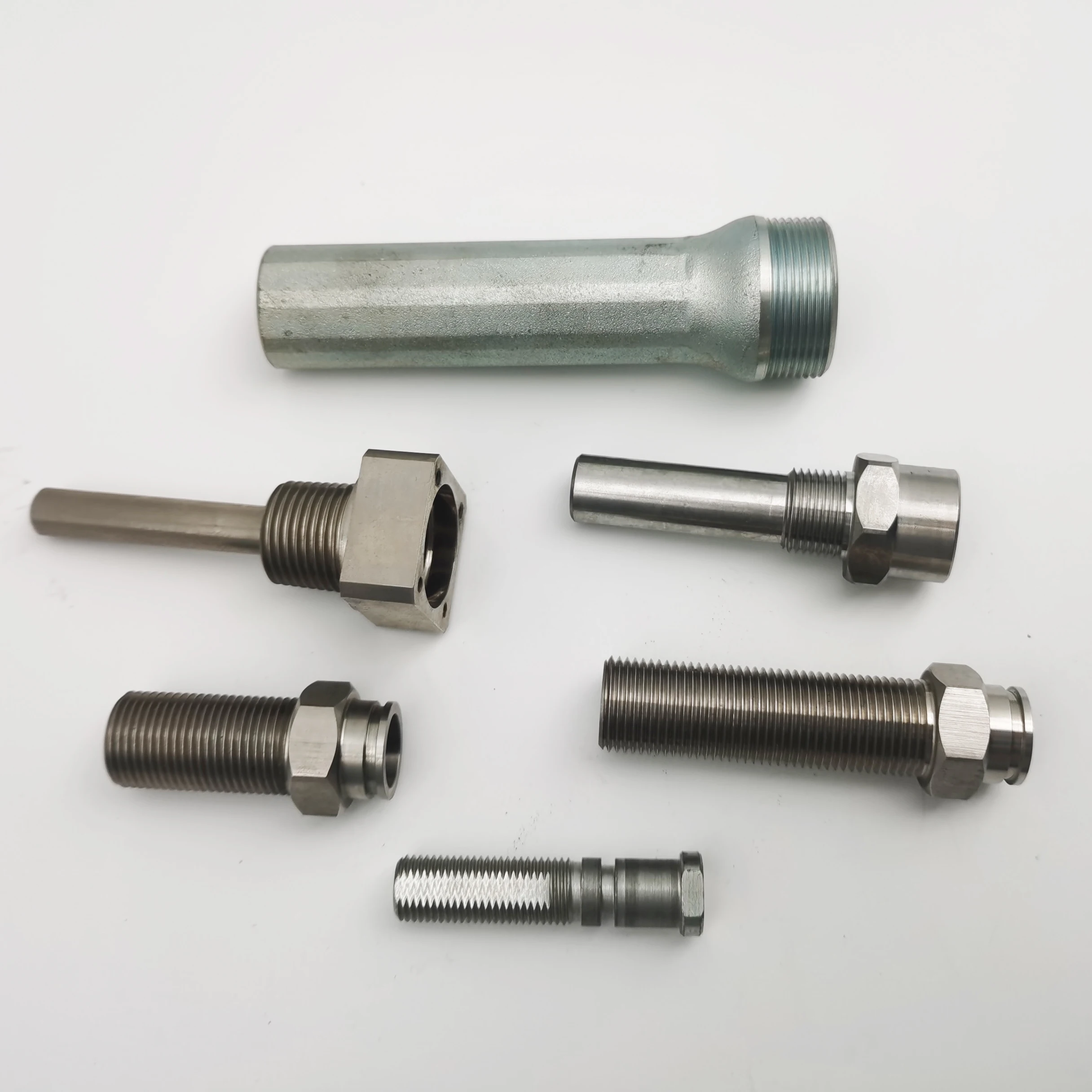 High precision hot forging machining different sizes Fire fighting pipe insert steel reduced adapter connector