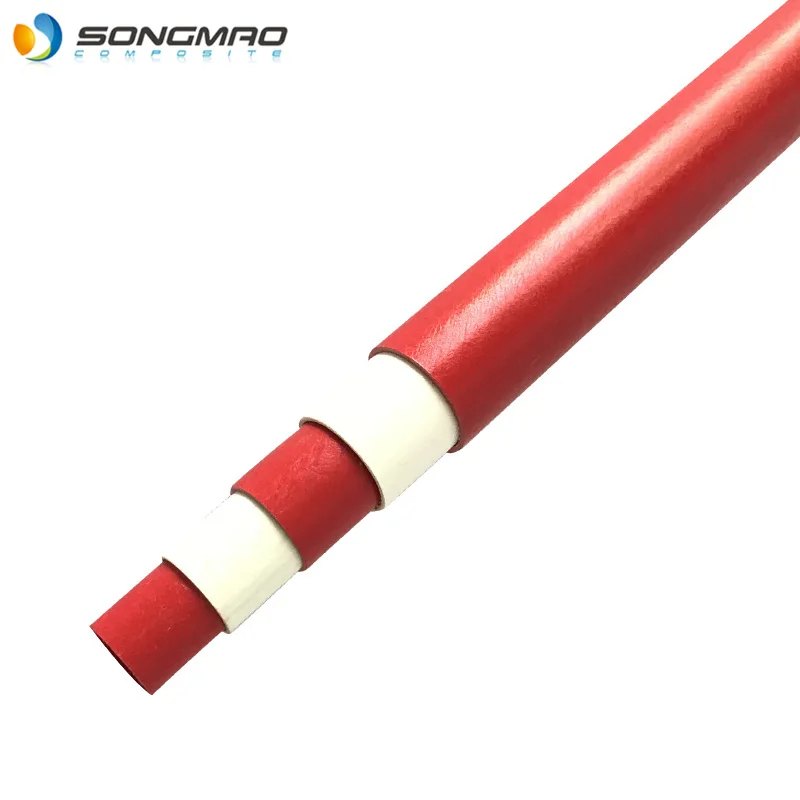 Высококачественная Стекловолоконная телескопическая ручка для садовых инструментов