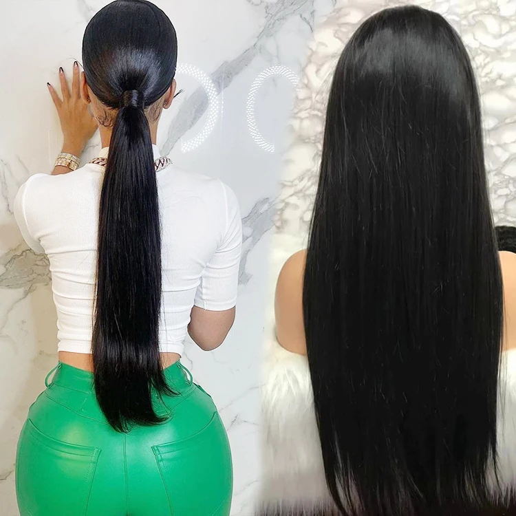 Moonhair Wholesale Deep Wave Full Lace Wigs Virgin Peruvian Human Hair Glueless HD Lace Wig Black Baby Hair for Women