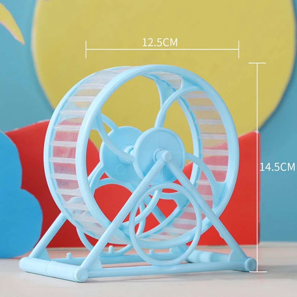 Hamster Exercise Wheels - Quiet Spinner Hamster Running Wheels with Adjustable Stand for Hamsters Gerbils Mice Or Small Animals