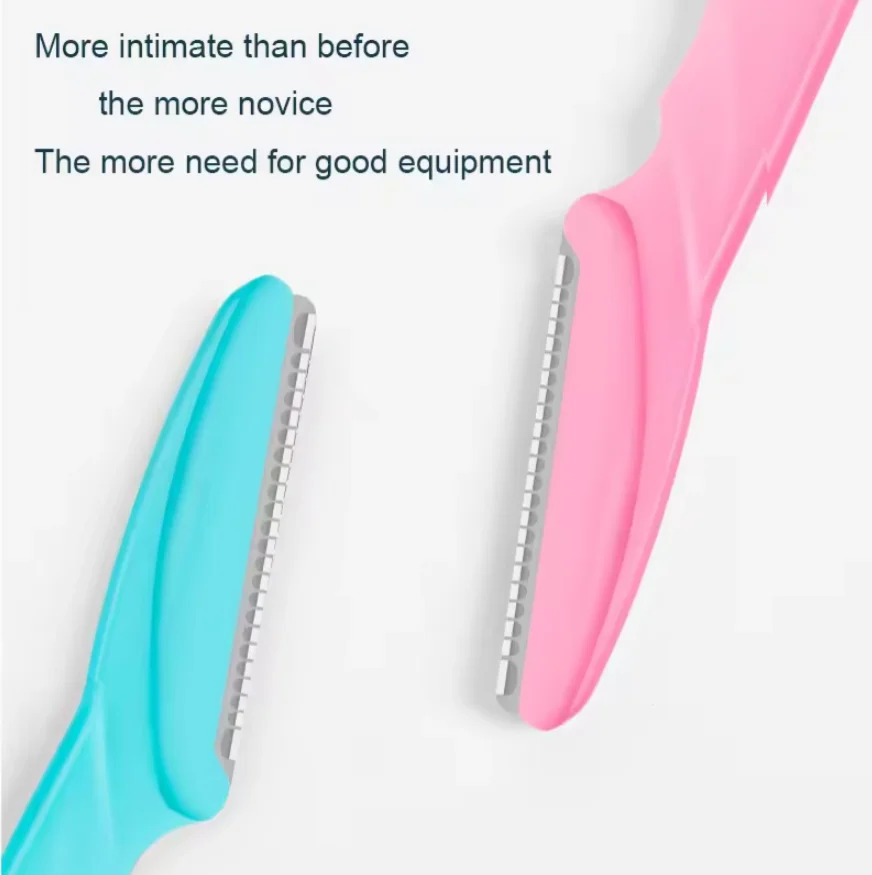 Eyebrow trimming knife