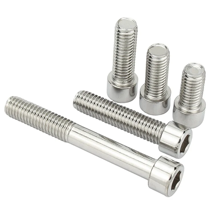 OEM M3 M4 M5 M6 M8 304 Hex Hexagon Socket Ultra Thin Super Low Flat Wafer Head Allen Screw Bolt