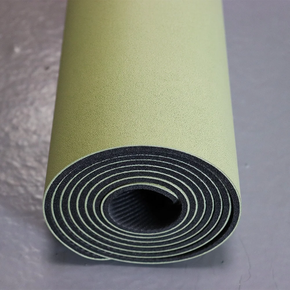 Light Weight Durable Yoga Pilates Anti Wrinkled Luxury High End 4MM/5MM Wear Resisting Matte Natural Rubber PU Yoga Mat