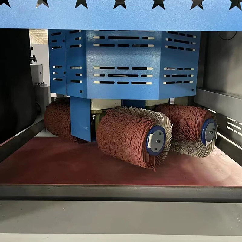 New Design Cnc Sheet Metal Polishing Sheet Metal Deburring Machine Automatic Polishing Grinding Machine